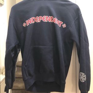 Independent navy hoodie